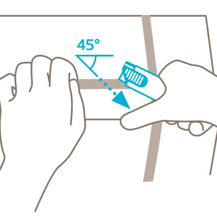 Nóż bezpieczny MARTOR SECUNORM HANDY nr 444 Długość 100 mm Szerokość 7,8 mm Wysokość 25,5 mm ( 4000817780 )