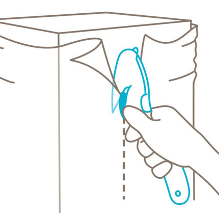 Nóż bezpieczny MARTOR SECUMAX EASYSAFE Długość 207 mm Szerokość 10 mm Wysokość 66 mm ( 4000817838 )