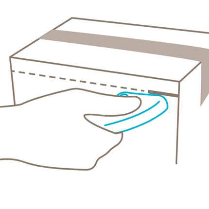 Nóż bezpieczny MARTOR SECUPRO MERAK Długość 128 mm Szerokość 18 mm Wysokość 50 mm ( 4000817798 )