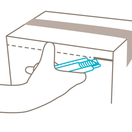 Nóż bezpieczny MARTOR SECUNORM 175 Długość 109,5 mm Szerokość 13,5 mm Wysokość 34 mm ( 4000817981 )