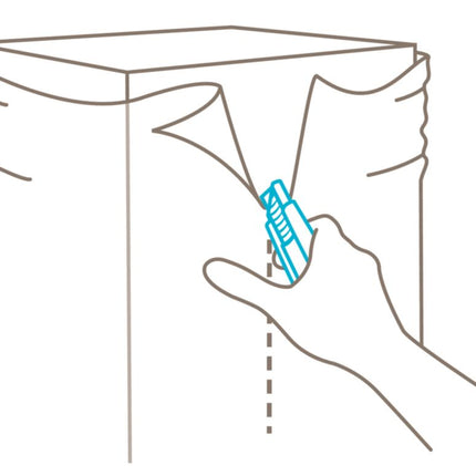 Nóż bezpieczny MARTOR SECUNORM 175 Długość 109,5 mm Szerokość 13,5 mm Wysokość 34 mm ( 4000817981 )