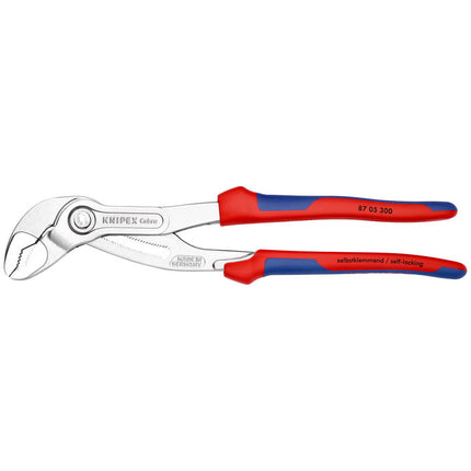 Szczypce do pomp wodnych KNIPEX Cobra(R) Długość 300 mm Szerokość zacisku 60 mm ( 4000810705 )