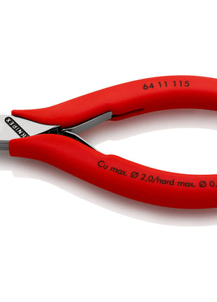 Szczypce tnące KNIPEX Electronics, długość 115 mm ( 4000794587 )