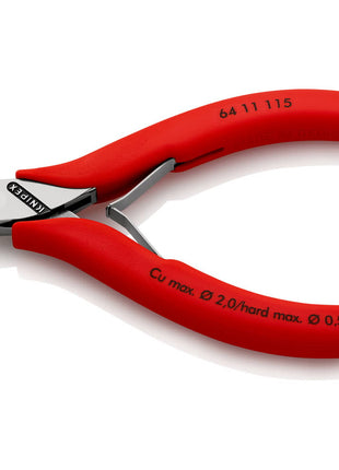 Szczypce tnące KNIPEX Electronics, długość 115 mm ( 4000794587 )