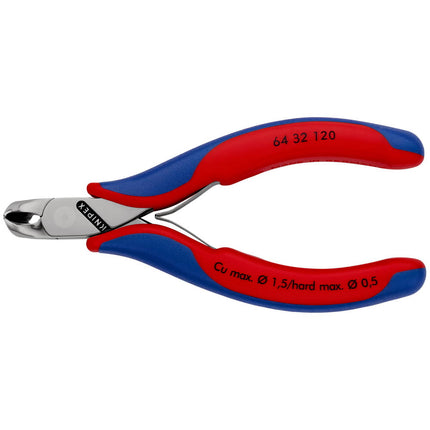Szczypce tnące KNIPEX Electronics, długość 120 mm ( 4000794593 )