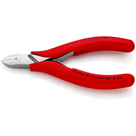 KNIPEX Elektronik-Seitenschneider Länge 115 mm Form 0 ( 4000794254 )