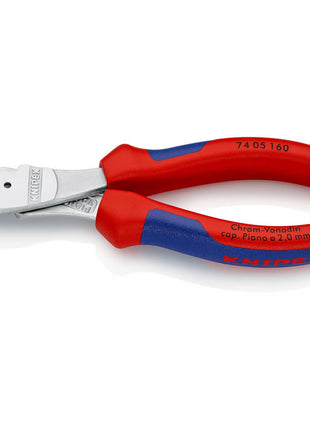 KNIPEX cortador lateral eléctrico longitud 160 mm (4000810181)