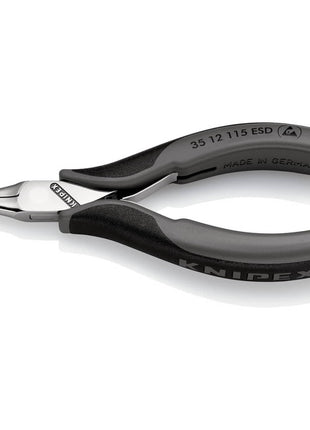 KNIPEX Elektronik-Greifzange Gesamtlänge 115 mm ESD ( 4000810839 )