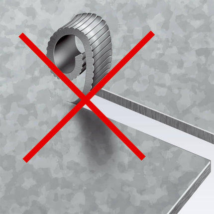 Nożyce do blachy KNIPEX o całkowitej długości 280 mm ( 4000794690 )