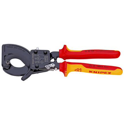 Obcinaki do kabli KNIPEX długość całkowita 250 mm maks. 32 (240 mm²) mm ( 4000810930 )