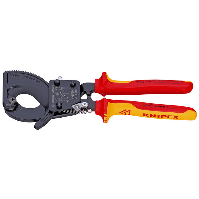 Obcinaki do kabli KNIPEX długość całkowita 250 mm maks. 32 (240 mm²) mm ( 4000810930 )
