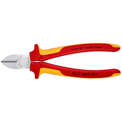 KNIPEX Szczypce do cięcia ukośnego o długości 180 mm ( 4000810156 )