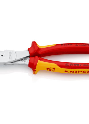 KNIPEX cortador lateral eléctrico longitud 200 mm (4000810167)