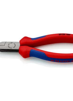 Alicate plano KNIPEX longitud total 160 mm (4000810270)