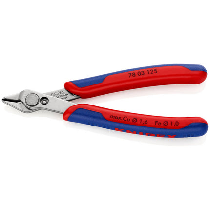 KNIPEX Electronics Szczypce tnące boczne Super-Knips(R) INOX długość 125 mm kształt 0 ( 4000810503 )