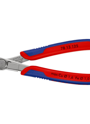 KNIPEX Elektronik-Seitenschneider Super-Knips® INOX Länge 125 mm Form 1 ( 4000810504 )