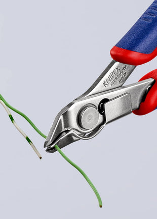 KNIPEX Elektronik-Seitenschneider Super-Knips® INOX Länge 125 mm Form 1 ( 4000810504 )