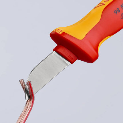 Nóż do kabli KNIPEX długość 190 mm długość ostrza 50 mm ( 4000817819 )