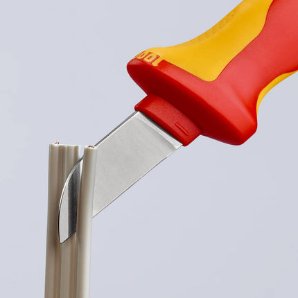 Nóż do kabli KNIPEX długość 190 mm długość ostrza 50 mm ( 4000817819 )