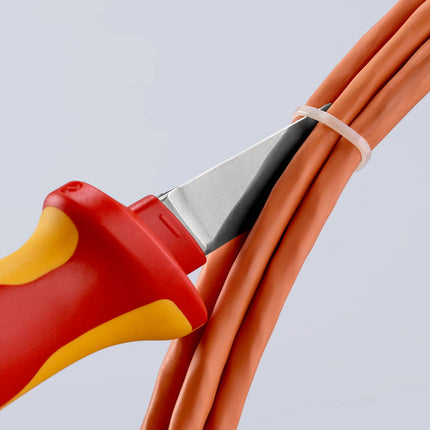 Nóż do kabli KNIPEX długość 190 mm długość ostrza 50 mm ( 4000817819 )