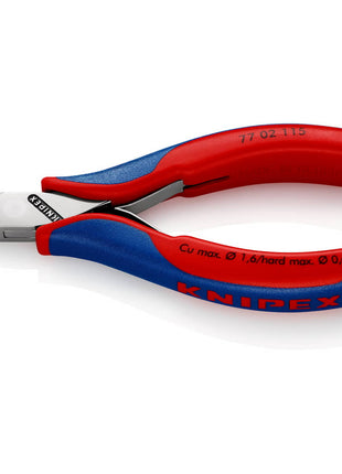 KNIPEX Elektronik-Seitenschneider Länge 115 mm Form 0 ( 4000810739 )