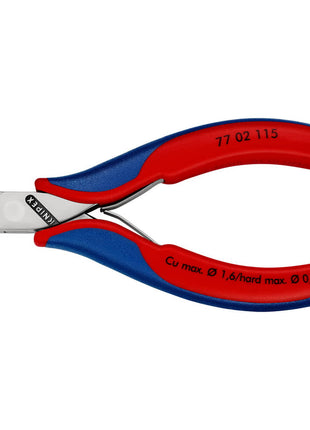 KNIPEX Elektronik-Seitenschneider Länge 115 mm Form 0 ( 4000810739 )