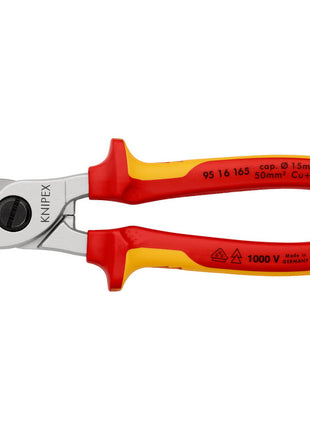 Nożyce do kabli KNIPEX długość 165 mm ( 4000810906 )