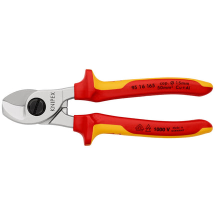Nożyce do kabli KNIPEX długość 165 mm ( 4000810906 )