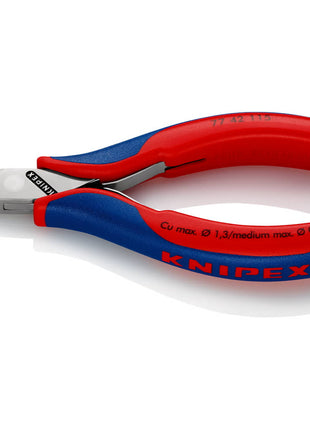 KNIPEX Elektronik-Seitenschneider Länge 115 mm Form 4 ( 4000810742 )