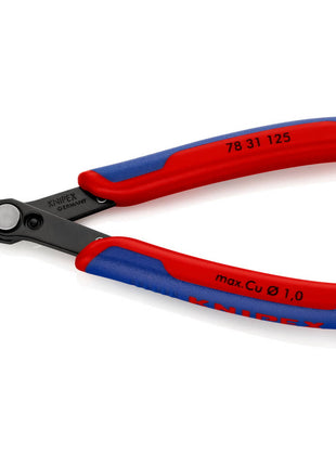 KNIPEX Elektronik-Seitenschneider Super-Knips® Länge 125 mm Form 3 ( 4000810508 )