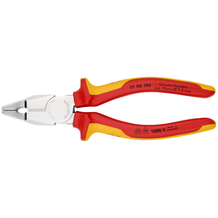 Szczypce uniwersalne KNIPEX o długości 190 mm ( 4000810239 )