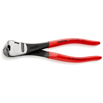 KNIPEX Power nożyce do cięcia ukośnego Długość całkowita 160 mm ( 4000810081 )