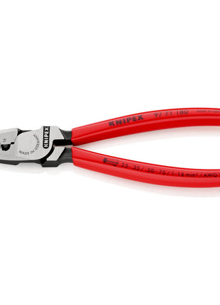 KNIPEX Pince pour embouts de câble  longueur totale 180 mm ( 4000810445 )