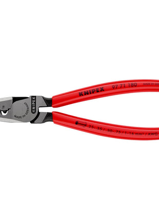 KNIPEX Pince pour embouts de câble  longueur totale 180 mm ( 4000810445 )