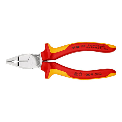 Szczypce uniwersalne KNIPEX o długości 160 mm ( 4000810238 )