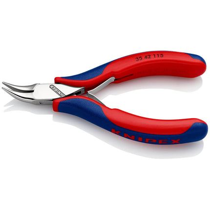 Szczypce chwytające KNIPEX Electronic, długość całkowita 115 mm ( 4000810785 )