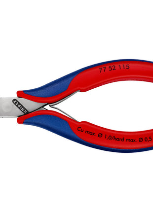 KNIPEX Elektronik-Seitenschneider Länge 115 mm Form 5 ( 4000794636 )