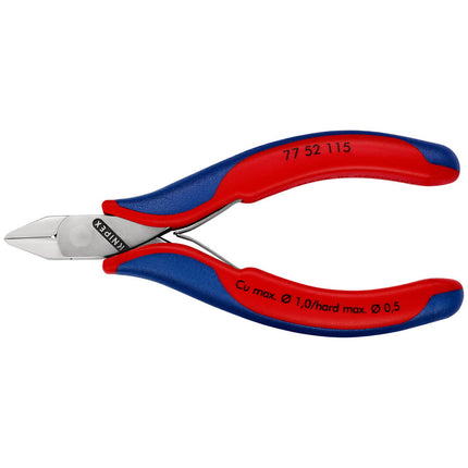 KNIPEX Electronics szczypce tnące boczne długość 115 mm kształt 5 ( 4000794636 )