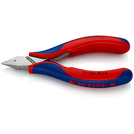 KNIPEX Electronics szczypce tnące boczne długość 115 mm kształt 4 ( 4000810743 )