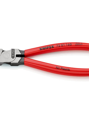 KNIPEX Seitenschneider für Kunststoffe Gesamtlänge 160 mm ( 4000810179 )