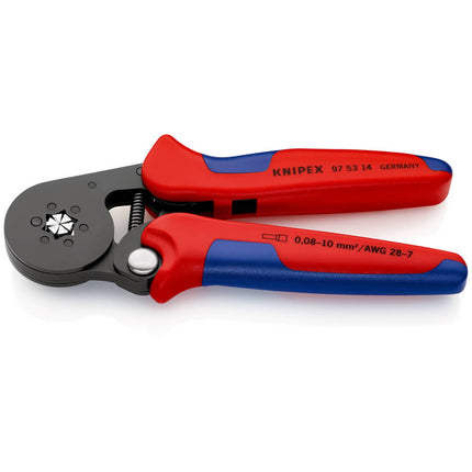 Szczypce do zaciskania końcówek przewodów KNIPEX o całkowitej długości 180 mm ( 4000810459 )