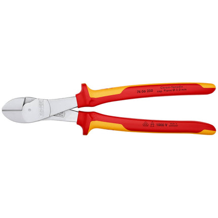 Szczypce tnące boczne KNIPEX o długości 250 mm ( 4000810172 )