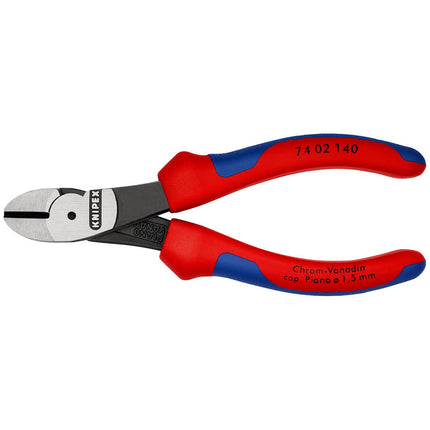 Szczypce tnące boczne KNIPEX o długości 140 mm ( 4000794235 )