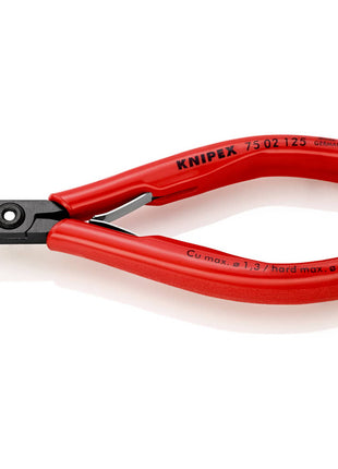 KNIPEX Electronics szczypce tnące boczne długość 125 mm kształt 0 ( 4000810485 )