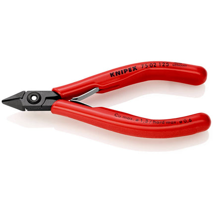 KNIPEX Electronics szczypce tnące boczne długość 125 mm kształt 0 ( 4000810485 )