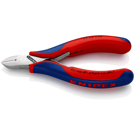 KNIPEX Elektronik-Seitenschneider Länge 115 mm Form 1 ( 4000810740 )