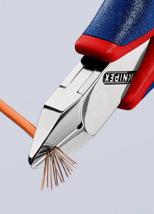 KNIPEX Elektronik-Seitenschneider Länge 115 mm Form 3 ( 4000810749 )