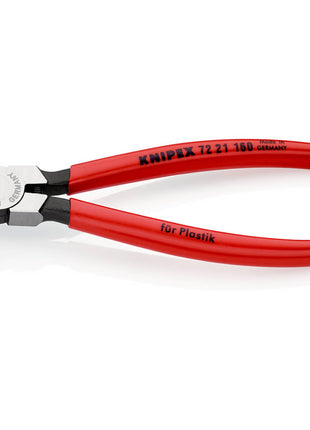 KNIPEX Seitenschneider für Kunststoffe Gesamtlänge 160 mm ( 4000810187 )