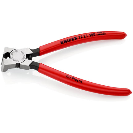 KNIPEX Szczypce tnące ukośne do tworzyw sztucznych Długość całkowita 160 mm ( 4000810187 )