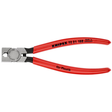 KNIPEX Szczypce tnące ukośne do tworzyw sztucznych Długość całkowita 160 mm ( 4000810187 )